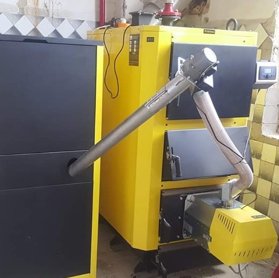 Переобладнання котельні з газу на пелети у Києві