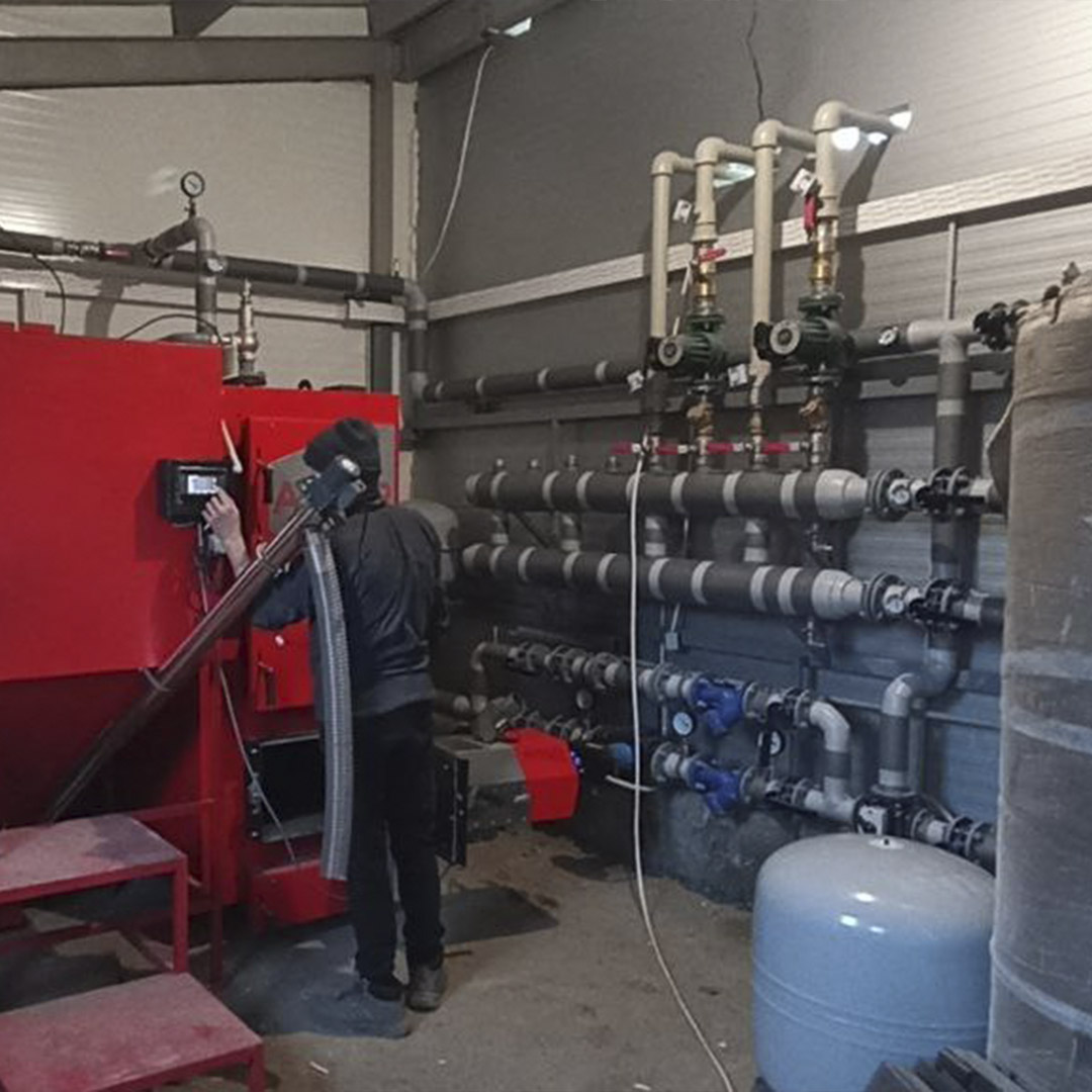300 kW katlamaja ehitus
